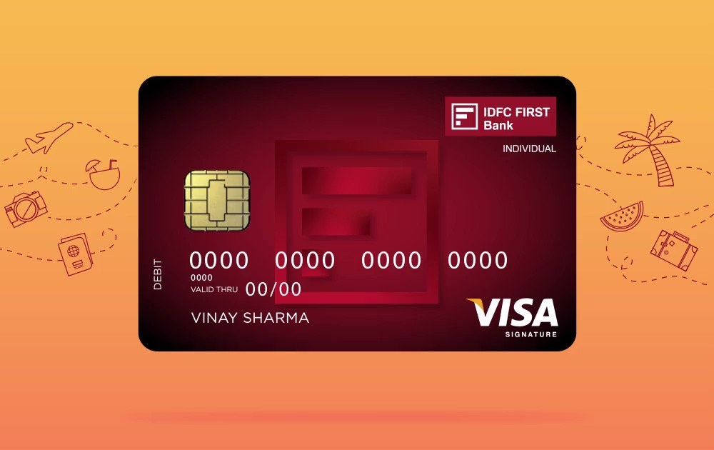 IDFC First Bank Visa Signature Debit card Review & Details - FinDisha